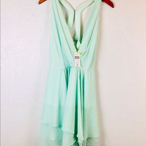 BCBGeneration Mint Green Dress Size 12 NEW